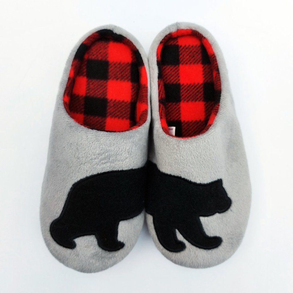 Wonder Nation Bear Kids Slippers - Picture 5 of 6